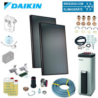Daikin Solarthermie Set für 3 Personen Haushalt...