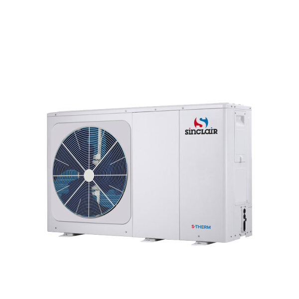 Sinclair S-THERM YUKON SMHM-100B/3 Monoblock Wärmepumpe Heizen 9,9 kW + Kühlen 10 kW Heizstab 3 kW