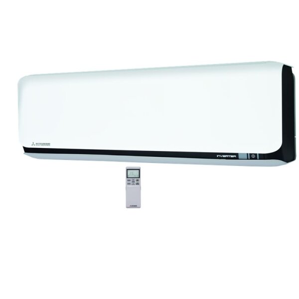 Mitsubishi Heavy Wandgerät SRK35ZSX-WFB 3,5 kW WiFi Schwarz/Weiss | Raumgröße 35 - 40 m²