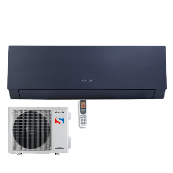 Sinclair Set Wandgerät MARVIN SIH-09BIMN + SOH-09BIM WiFi 2,7 kW navy Raumgröße 25 - 30 m² | R32