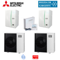 Mitsubishi Electric Wärmepumpen Kaskaden Set SZ 2.60...