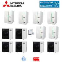 Mitsubishi Electric Wärmepumpen Kaskaden Set SP 6.60...