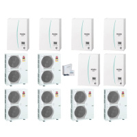 Mitsubishi Electric Wärmepumpen Kaskaden Set MZ...
