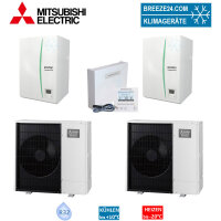 Mitsubishi Electric Wärmepumpen Kaskaden Set MP 2.60...