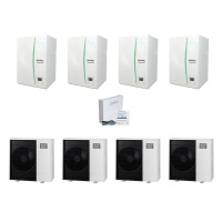 Mitsubishi Electric Wärmepumpen Kaskaden Set MP 4.60...