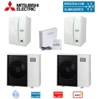 Mitsubishi Electric Wärmepumpen Kaskaden Set MP 2.85...