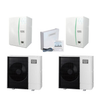 Mitsubishi Electric Wärmepumpen Kaskaden Set MP 2.85...