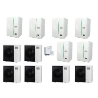 Mitsubishi Electric Wärmepumpen Kaskaden Set MP 6.85...