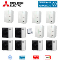 Mitsubishi Electric Wärmepumpen Kaskaden Set MP...