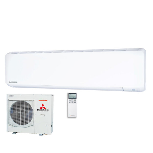 Mitsubishi Heavy Set SRK100ZR-WF + FDC100VNA-W WiFi | Raumgröße 100 - 110 m² | R32
