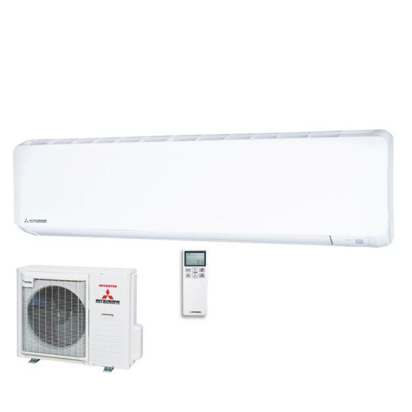 Mitsubishi Heavy Set SRK80ZR-WF + SRC80ZR-W Wandgerät 8,0 kW WiFi | Raumgröße 80 - 85 m² | R32