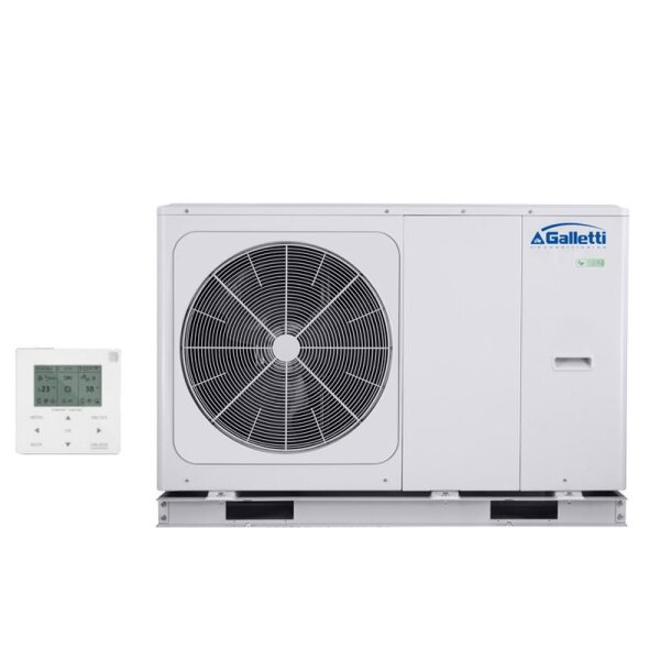 Galletti Kompakt Wärmepumpe MLI008HMAA WiFi 8,1 kW - 8,4 kW zum Heizen, Kühlen + Warmwasser