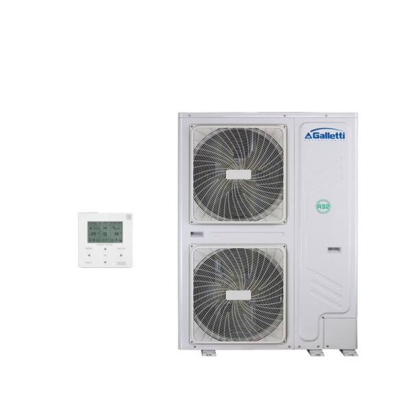 Galletti Kompakt Wärmepumpe MLI022H0AA WiFi 22,0 kW - 21,0 kW zum Heizen-Kühlen-Warmwasser 400V