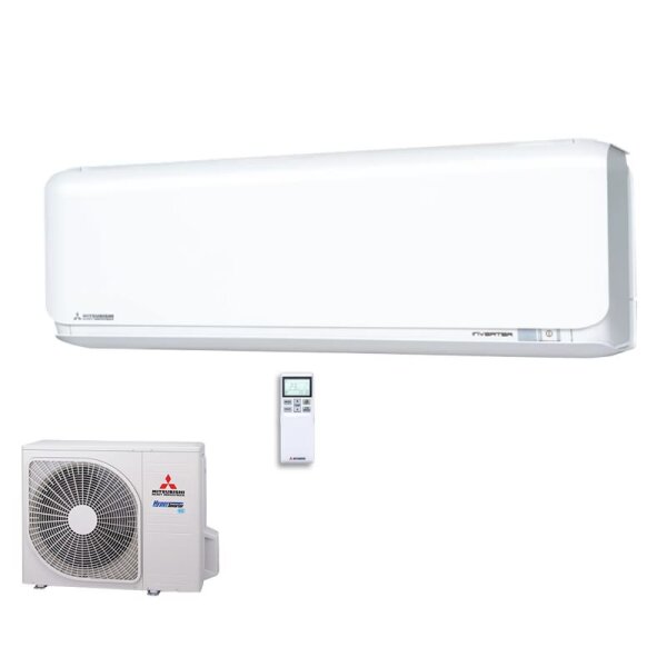 Mitsubishi Heavy Set SRK50ZSX-WF + SRC50ZSX-W3 Wandgerät 5,0 kW WiFi | Raumgröße 50 - 55 m² | R32