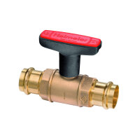 Heimeier Heizungskugelhahn GLOBOH20P 22  mm, mit Viega...