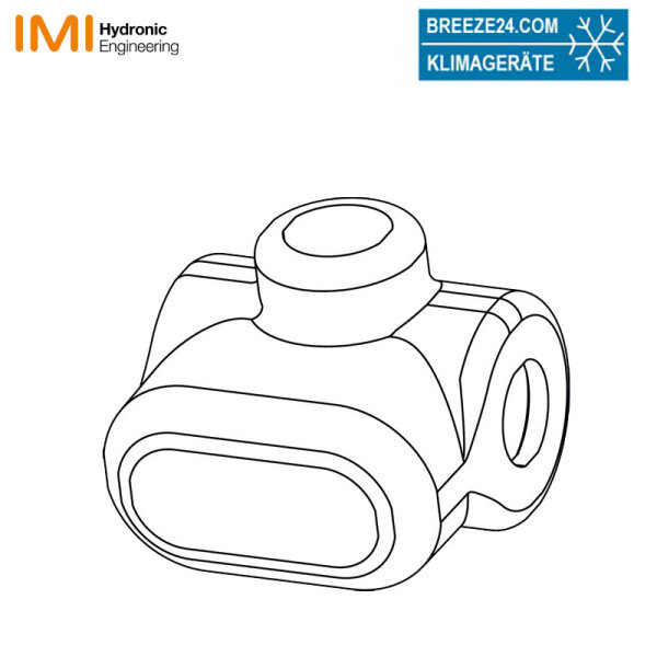 Heimeier Wärmedämmschale, HWS-GLOHME für Globo H mit Entleerung, DN15 | DN20 | DN32