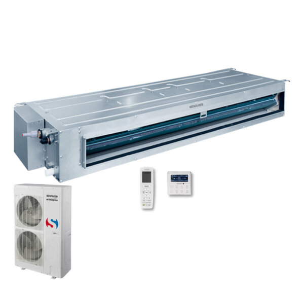 Sinclair Set ASD-60BI + ASGE-60BI-3 Kanalgerät 16,0 kW R32 400V Klimaanlage