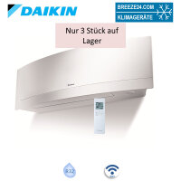 Daikin FTXJ25MW Emura Wandgerät Mattweiß 2,4...