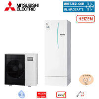 Mitsubishi Electric Set PUD-SHWM80VAA + EHST20D-YM9D...