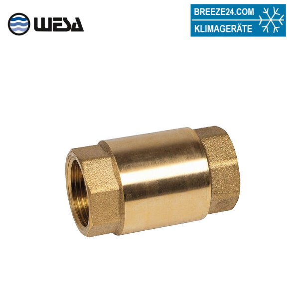 Trinnity Universal-Rückschlagventil 3/4" Messing Euro-Ausführung