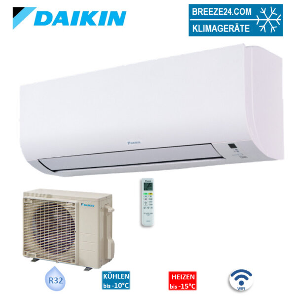 Daikin Set FTXP25N9 + RXP25N9 WiFi Wandgerät Comfora 2,5 kW für 1 Raum mit 25 - 30 m² | R32
