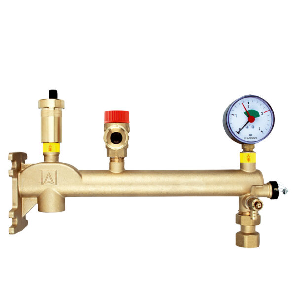 Afriso Gefäßanschlusskombination GAK - Messing - 77932