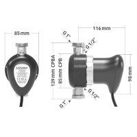 COSMO Trinkwasserumwälzpumpe 1" AG mit...