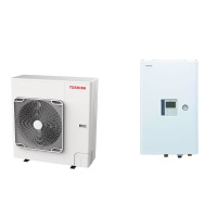 Toshiba Wärmepumpen Set ESTIA HWT-801HW-E +...