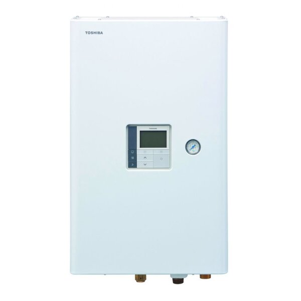 Toshiba Wärmepumpen Set ESTIA HWT-1101HW-E + HWT-1101XWHT6W-E 11 kW Heizstab 6 kW IG:400V - AG: 230V