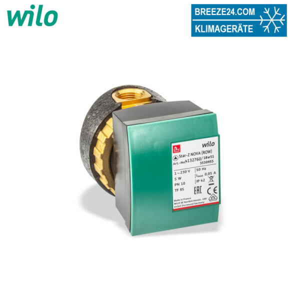 Wilo Star-Z NOVA Trinkwasser Zirkulationspumpe