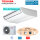 Toshiba Set RAV-HM401CTP-E + RAV-GM401ATP-E Deckenunterbaugerät 3,6 kW -  R32 Klimaanlage