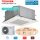 Toshiba Set RAV-HM301MUT-E + RBC-UM21PG(W)E + RAV-GM302ATP-E 4-Wege-Deckenkassette 2,5 kW  R32