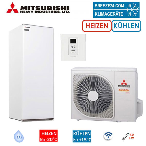 Mitsubishi Heavy Hydrolution Set FDCW60VNX-A + HMK60-S Wärmepumpe + Hydromodu/Speicher 180L R32