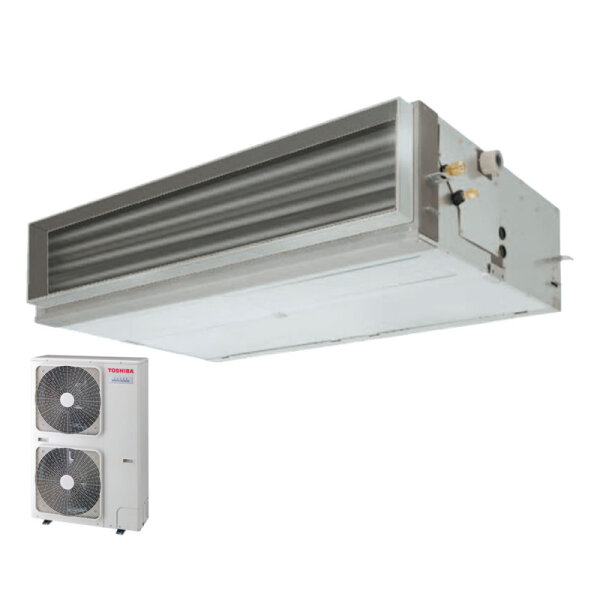 Toshiba Set RAV-HM1101BTP-E + RAV-GP1101AT-E Kanalgerät 10,0 kW R32 Klimaanlage