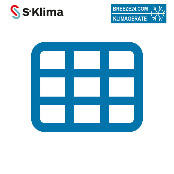 S-Klima STX-SG1 Schutzgitter für Lamellenregister für Serie SAX