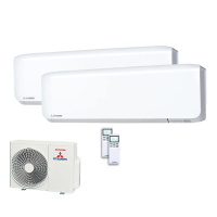Mitsubishi Heavy Set 2 Wandgeräte SRK20ZS-WF +...