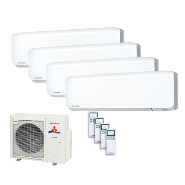 Mitsubishi Heavy Set 2 x SRK20ZS-WF + SRK25ZS-WF + SRK35ZS-WF + SCM71ZS-W 2,0/2,5/3,5kW WiFi | R32