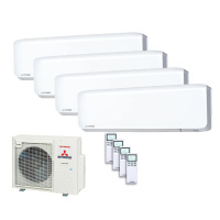 Mitsubishi Heavy Set SRK20ZS-WF + 3 x SRK25ZS-WF +...