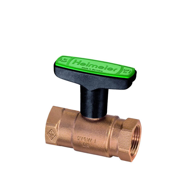 Heimeier Trinkwasser-Kugelhahn GloboDIG | DN15 - DN32 | Rotguss mit Innengewinde