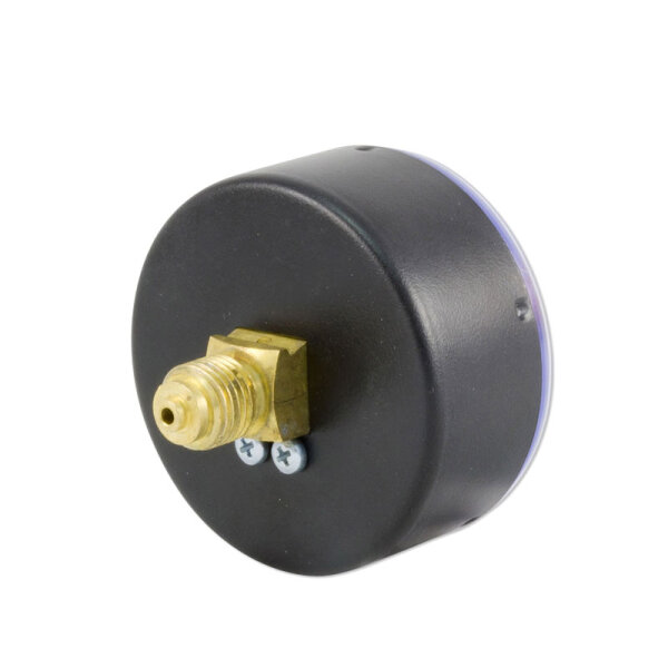 AFRISO Manometer RF 63 - Anschluss axial 1/4 AG, Anzeige 0-10 bar, Solar geeignet