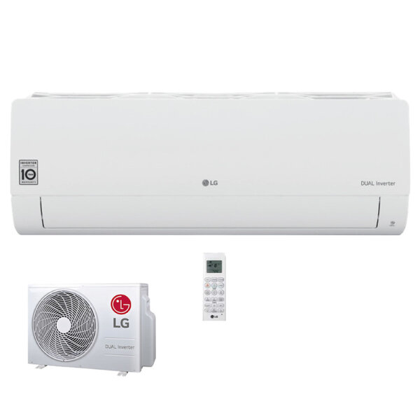 LG Set PC12ST NSJ + PC12ST UA3 Wandgerät Standard Plus WiFi 3,5 kW | Raumgröße 35 - 40 m² | R32