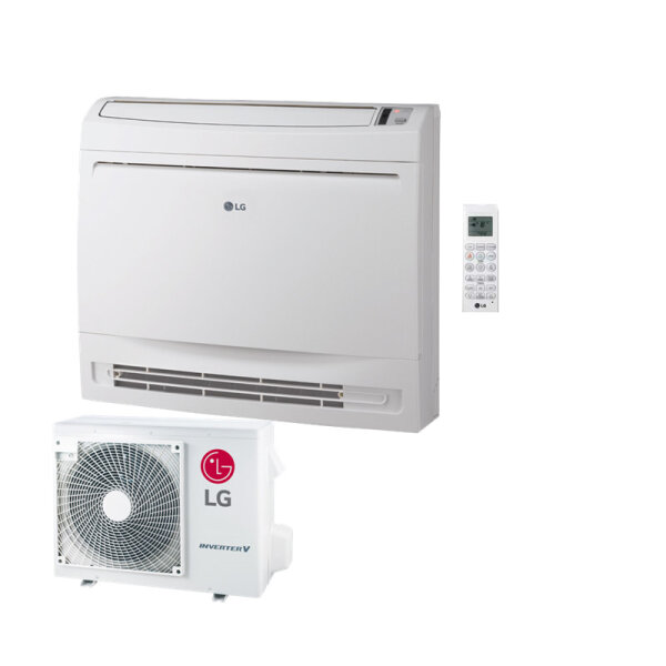 LG Electronics Set UQ09F NA0 + UUA1 UL0 Truhengerät 2,6 kW Raumgröße 25 - 30 m² | R32