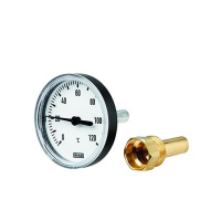 WIKA BZT6360 Bimetall-Thermometer 1/2" x 60mm |...
