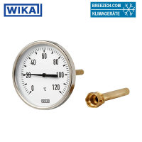 WIKA BZTM6340 Bimetall-Thermometer 1/2" x 40mm |...