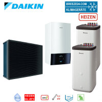 Daikin Altherma 3 H HT Set EPRA18DW17 + ETBX16E9W7 + 2 x...