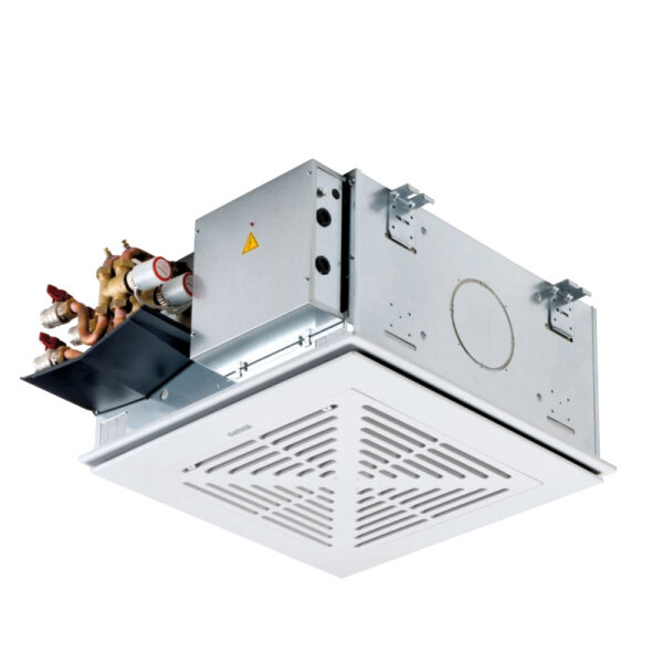 S-Klima ESTUCS621 - D Kaltwasser 4-Wege-Deckenkassette 2-Leiter  zum Heizen + Kühlen 3,0 kW