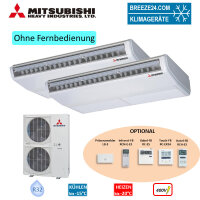 Mitsubishi Heavy Set 2 x FDE125VH + FDC250VSA-W...