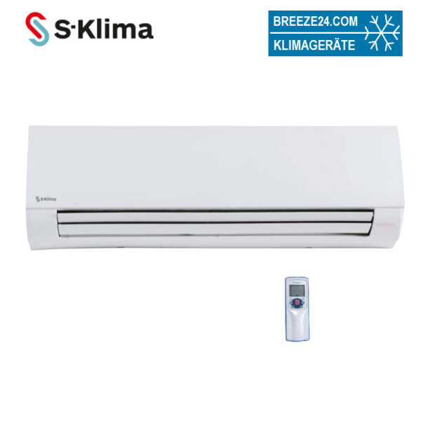 S-Klima SIW49 Kaltwasser Wandgerät 2-Leiter zum Heizen + Kühlen 4,8 kW | Raumgröße 50 - 55 m²
