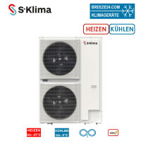 S-Klima SAS260RS2 Wärmepumpe Monoblock zum Heizen +...