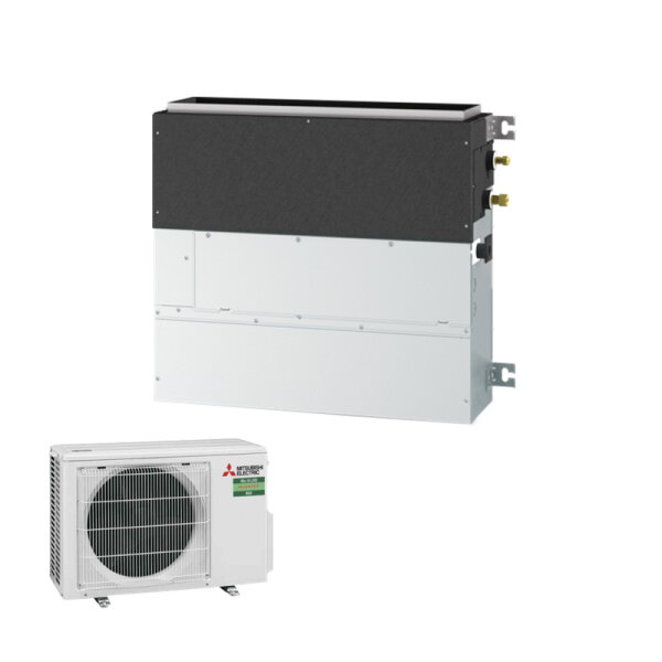 Mitsubishi Electric Set SFZ-M25VA + SUZ-M25VA Truhengerät ohne Verkleidung 2,5 kW Raumgröße 25-30 m²